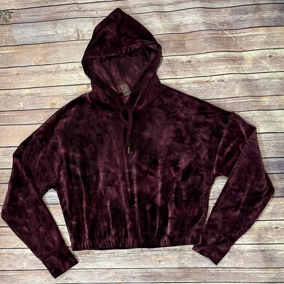 Balance & Harmony Velour Hoodie - Picture 1 of 9